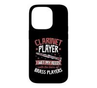 Clarinette Je mouille Mes anches avec Les Larmes Coque pour iPhone 14 Pro