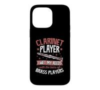 Clarinette Je mouille Mes anches avec Les Larmes Coque pour iPhone 14 Pro Max