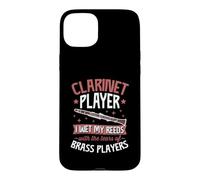 Clarinette Je mouille Mes anches avec Les Larmes Coque pour iPhone 15 Plus
