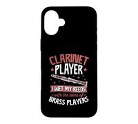 Clarinette Je mouille Mes anches avec Les Larmes Coque pour iPhone 16 Plus