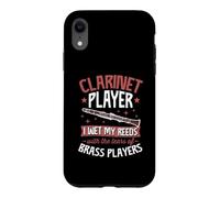 Clarinette Je mouille Mes anches avec Les Larmes Coque pour iPhone XR