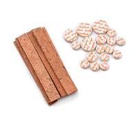 Clarinette Joint en Liège de Remplacement 10pcs et Tampons 17pcs avec Emballage Noir