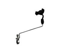 Clarinette Lyra Support de téléphone en alliage d'aluminium avec pince de montage pour instruments à percussion, pince de montage sur cymbale
