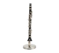 Clarinette miniature réaliste pour maison de poupée, avec étui pour amateur de musique, Plastique