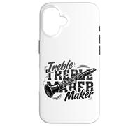 Clarinette Musicien Treble Maker Coque pour iPhone 16