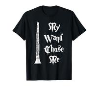 Clarinette My Wand Choose Me Clarinettiste Musique Instrument T-Shirt