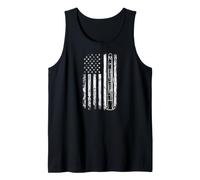 Clarinette Patriotique Drapeau américain USA 4 Juillet Débardeur