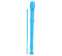 Clarinette pour étudiants débutants à 8 trous, flûte à jeu fluide, outil de pratique léger pour enfants, sessions d'apprentissage en e musique précoce (Bleue)