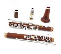 Clarinette Professionnelle Clarinette e Sol Palissandre argent Pour Débutant Instrument À Vent