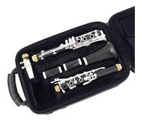 Clarinette Professionnelle En Ébène Et Cocobolo Plaquée Argent 19 Clés(Cocobolo)