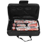 Clarinette professionnelle pour débutants avec tubes réglables et touches ergonomiques ABS idéale pour les étudiants et les artistes Clarinette étudiante à double réglage