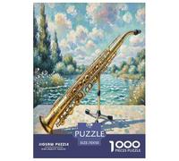 Clarinette Puzzle 1000 Pièces Educa Jouet en Bois Divertissement Créatif De l'art De La DécoRation Jeu Éduchatif Challenge Toy Adultes & Enfants des 14 Ans 70x50cm/1000pcs