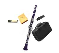 Clarinette Sib 17 Clés Nickel Violet Adaptée Aux Débutants Accessoires
