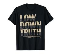 Clarinettiste Basse Bois Musicien Cuivres Graves Clarinette T-Shirt