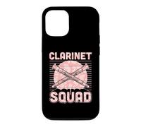 Clarinettiste Squad Rétro Vintage Style Clarinettiste Coque pour iPhone 12/12 Pro