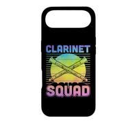 Clarinettiste Squad Rétro Vintage Style Clarinettiste Coque pour iPhone Air