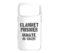 Clarinettistes Costume d'halloween Amusant pour Prisonnier Coque pour iPhone 17 Pro Max