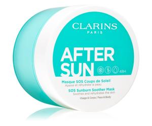 Clarins After Sun SOS Sunburn Soother Mask masque apaisant après-soleil 100 ml