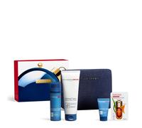 CLARINS - Les Essentiels ClarinsMen Coffret pour Homme Gel Moussant Nettoyant Visage 125 ml + 2 produits - Kapao Parfumerie en ligne française