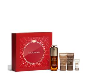 Clarins - Coffret Double Serum & Extra-firming Coffret Pour Femme Double Serum 50ml + Extra-firming Jour 15ml + Extra-firming Nuit 15ml + Sos Primer W - Kapao Parfumerie en ligne française