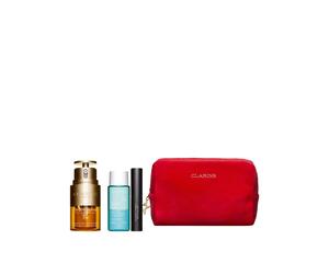 CLARINS - Coffret Double Serum Eye Coffret pour Femme Double Serum Yeux 20ml + 2 produits - Kapao Parfumerie en ligne française