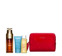 - Clarins - Coffret Double Serum Light Texture Coffret Pour Femme Double Serum Light Texture 50 Ml + 2 Produits - Kapao Parfumerie en ligne française