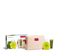 Clarins - Coffret Eau Extraordinaire Coffret Pour Femme Eau Extraordinaire 100ml + Eau Extraordinaire Douche Lactée Revitalisant 30ml + Trousse - Kapao Parfumerie en ligne française