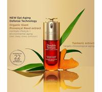 Clarins Double Sérum Traitement Traitement Complet Anti-Âge Toutes Peaux 75ml