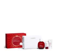 Eau de soin de Clarins - Coffret Eau Dynamisante - Eau Dynamisante 100ml + Baume Beauté Éclair 15ml + Baume Corps Super Hydratant Spécial peaux sèches 30ml - Kapao Parfumerie en ligne française