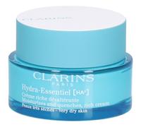 Clarins Hydra-Essentiel [HA²] Crème Riche Jour Peaux Très Sèches Maquillage 50 ml