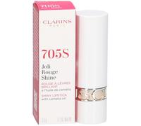 Clarins Joli Rouge Shine rouge à lèvres brillant pour un effet naturel teinte 705S 3.5 g
