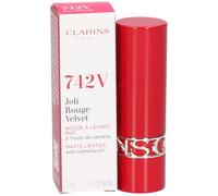 Clarins Joli Rouge Velvet rouge à lèvres crémeux effet mat teinte 742V 3.5 g