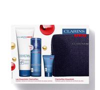 CLARINS - Les Essentiels ClarinsMen Coffret pour Homme Gel Moussant Nettoyant Visage 125 ml + 2 produits - Kapao Parfumerie en ligne française