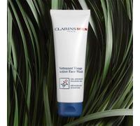 Clarins Men Nettoyant Visage Gel Moussant Détoxifiant Tube 125ml