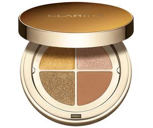 Clarins Ombre 4 Colour Eye Palette palette de fards à paupières pour un effet longue tenue teinte 07 Bronze Gradation 4.2 g
