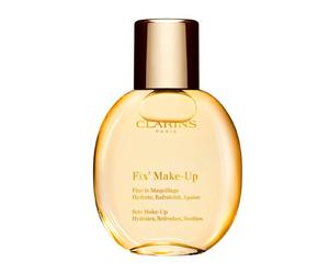CLARINS Soin visage Fix Make-Up Gold Brume fixatrice de maquillage