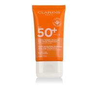 Clarins Crème Solaire Toucher Sec IP50+ Visage Tube 50ml