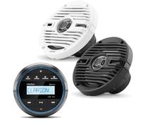 CLARION MARINE Pack Clarion, avec récepteur BT CMM-10GR et haut-parleurs CMS-...