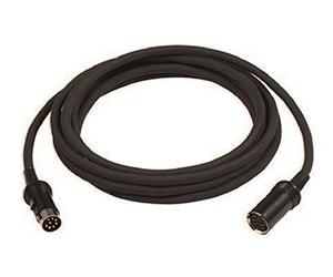 Clarion MWRXCRET. Rallonge de télécommande étanche, 7.3 mètres, Noir, Rond, pour Télévision, Marine, Mâle à Femelle, 3 broches, Extérieur