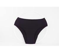Claripharm ClariUnderwear Culotte Menstruelle en Coton Bio = 3 Tampons, Noir, Taille M, 1 Unité