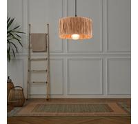 Clarisse suspension filaire en raphia et métal