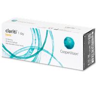 Clariti 1 day toric (30 lentilles) Puissance: -5.50, BC: 8.60, Diamètre: 14.30, Cylindre: -1.25, Axe: 170° -5.50