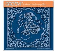 Clarity Stamps - Trio de boules de Noël Linda Williams - Trésors de Noël A5