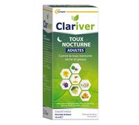 Cooper Clariver Toux Nocturne Adultes Sirop - Solution buvable 150 ml