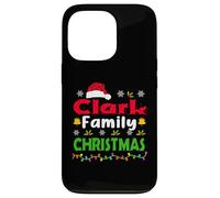 Clark Family Christmas Matching Personalised Funny Xmas Coque pour iPhone 13 Pro