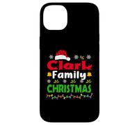 Clark Family Christmas Matching Personalised Funny Xmas Coque pour iPhone 14 Plus