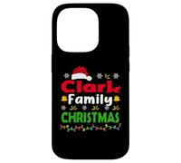 Clark Family Christmas Matching Personalised Funny Xmas Coque pour iPhone 14 Pro