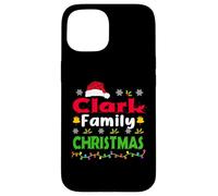 Clark Family Christmas Matching Personalised Funny Xmas Coque pour iPhone 15