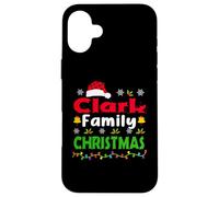 Clark Family Christmas Matching Personalised Funny Xmas Coque pour iPhone 16 Plus