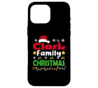 Clark Family Christmas Matching Personalised Funny Xmas Coque pour iPhone 16 Pro Max